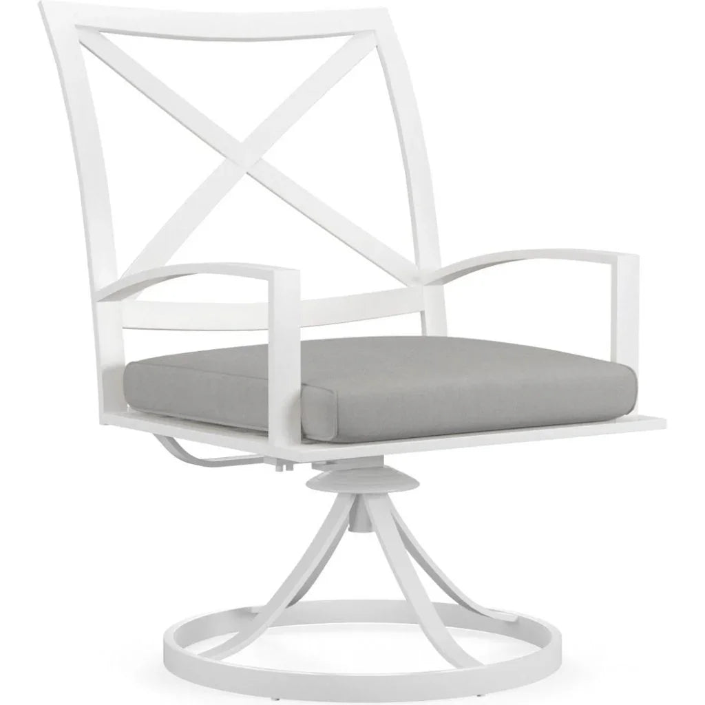 Sunset West Bristol Swivel Outdoor Dining Chair 2PC