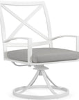 Sunset West Bristol Swivel Outdoor Dining Chair 2PC