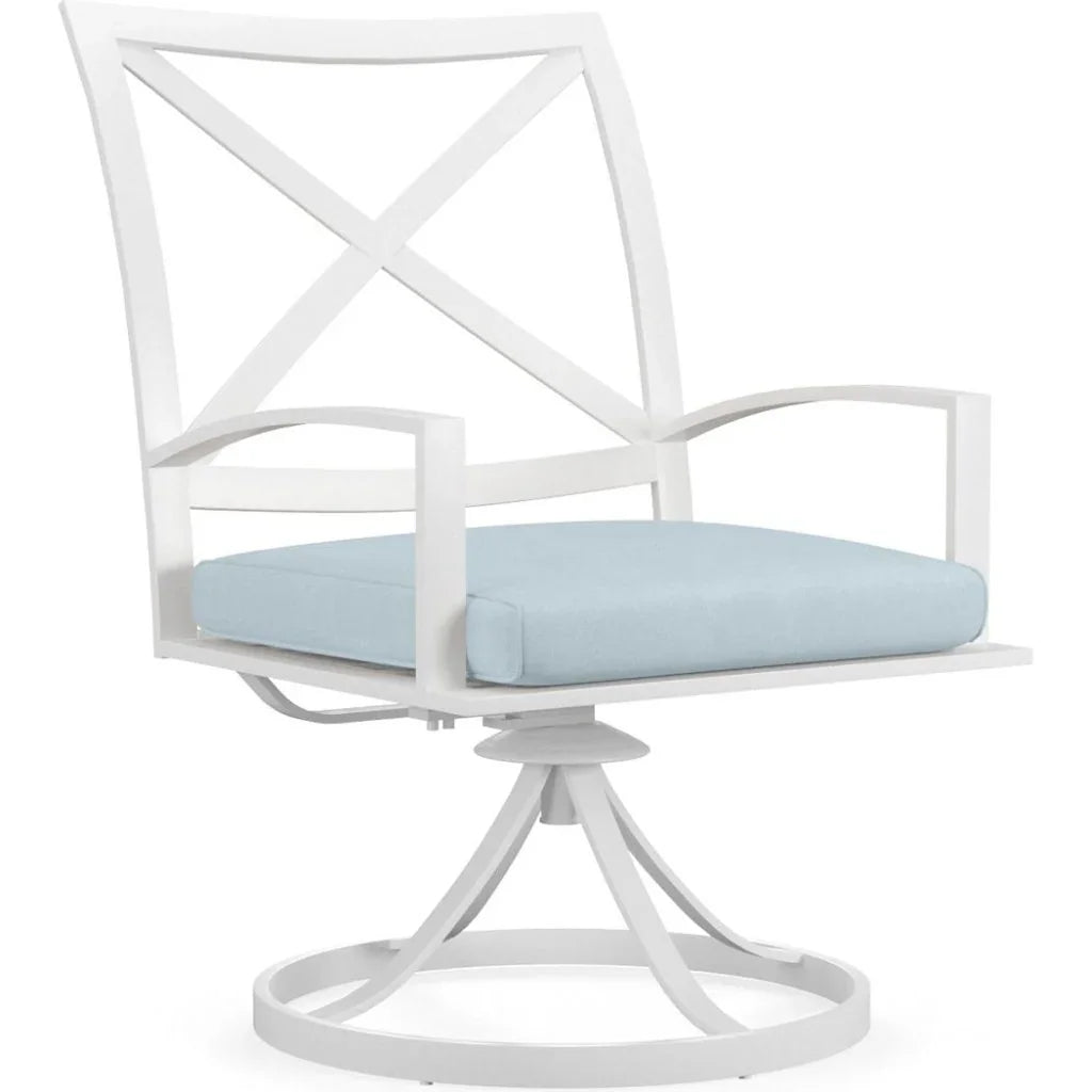 Sunset West Bristol Swivel Outdoor Dining Chair 2PC