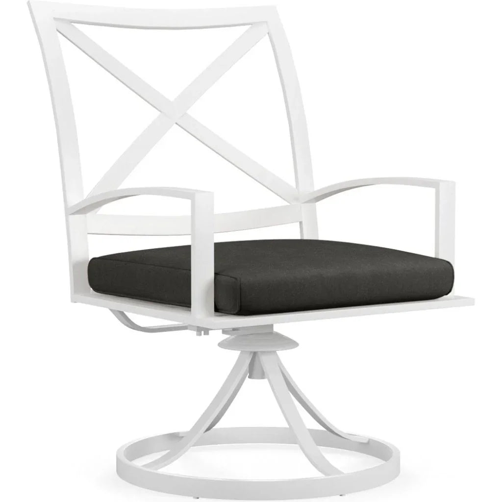 Sunset West Bristol Swivel Outdoor Dining Chair 2PC