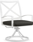 Sunset West Bristol Swivel Outdoor Dining Chair 2PC