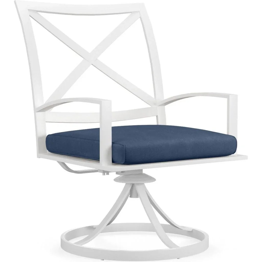 Sunset West Bristol Swivel Outdoor Dining Chair 2PC