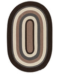 Brooklyn Modern Oval Outdoor Rugs