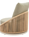 Zuo Modern Cabana Olefin Fabric Swivel Outdoor Accent Chair