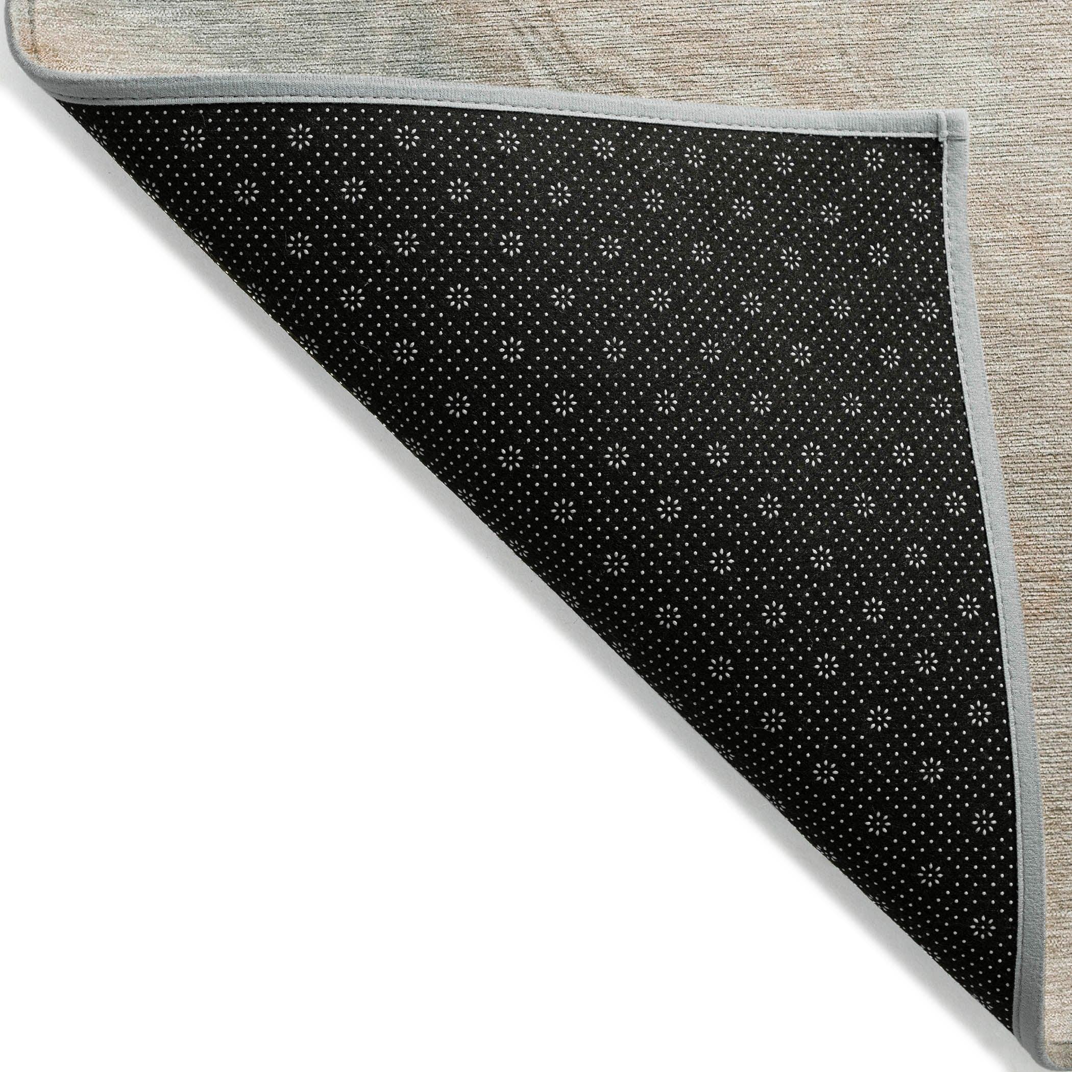 LOOMLAN Rugs Caelanor Teal Washable Indoor-Outdoor Rug