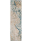 LOOMLAN Rugs Caelanor Teal Washable Indoor-Outdoor Rug