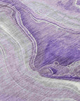 LOOMLAN Rugs Caelara Purple Washable Indoor-Outdoor Rug