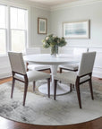 LOOMLAN Rugs Caelius Ivory Washable Indoor-Outdoor Rug