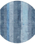 LOOMLAN Rugs Caelyn Blue Washable Indoor-Outdoor Rug