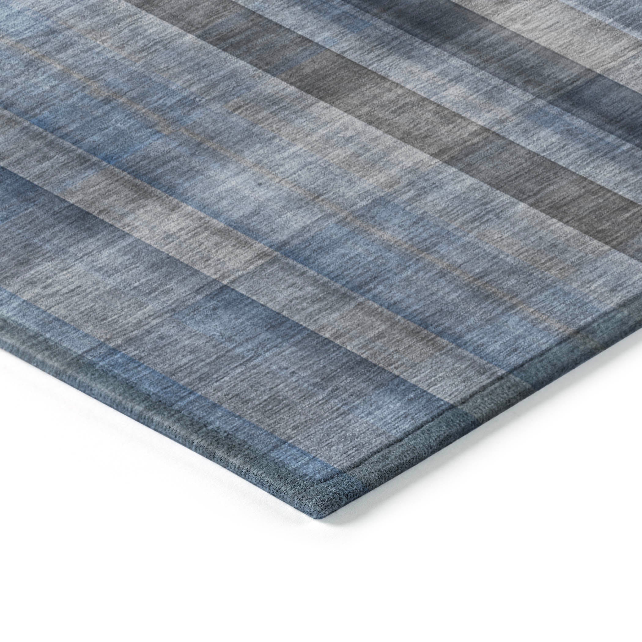 Addison Rugs Calm Mirage Blue Washable Indoor-Outdoor Rug