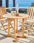 HiTeak Cambria Teak Outdoor Folding Chair
