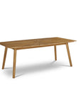 HiTeak Cambria Teak Patio Rectangular Dining Set 7PC