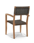 HiTeak Cambria Teak Patio Rectangular Dining Set 7PC