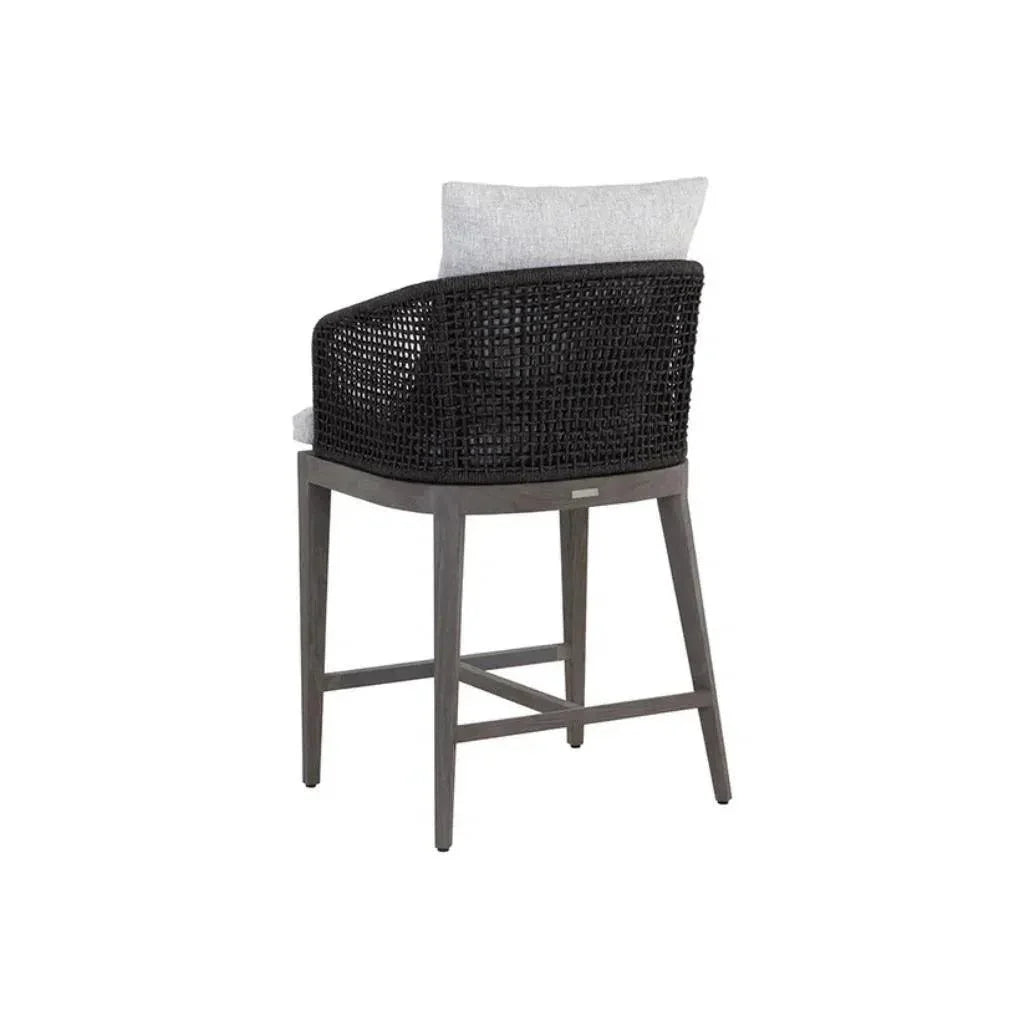 Capri Fabric Outdoor Counter Stool - LOOMLAN - SUNPAN - Counter Stools