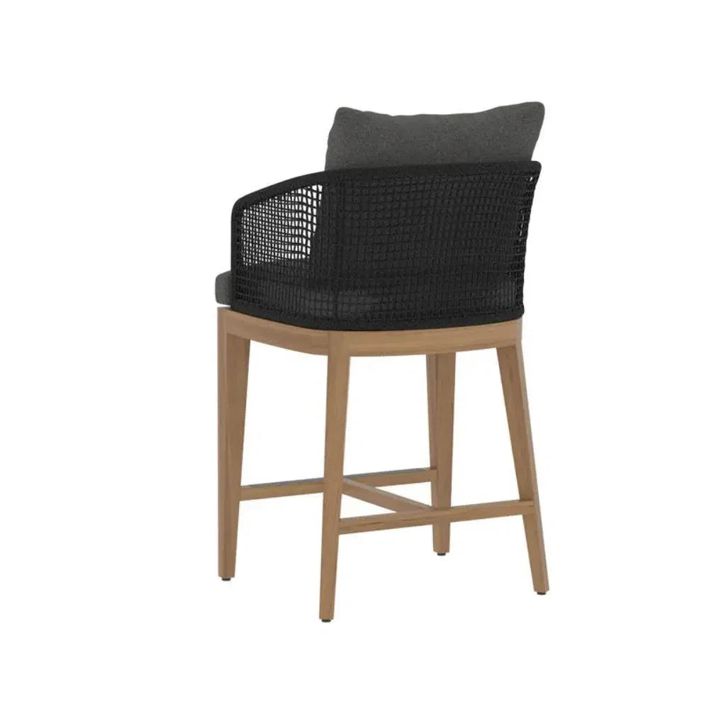 Capri Fabric Outdoor Counter Stool - LOOMLAN - SUNPAN - Counter Stools