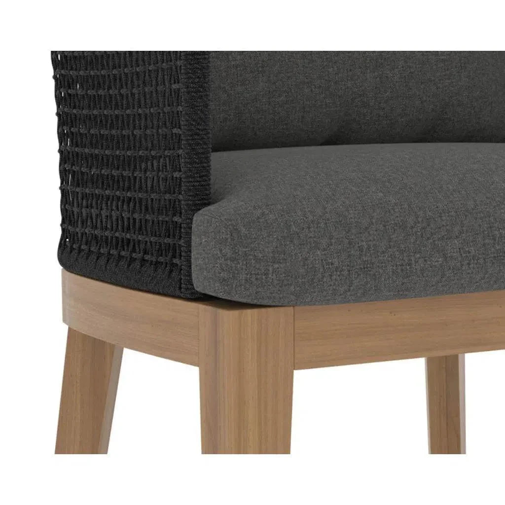 Capri Fabric Outdoor Counter Stool - LOOMLAN - SUNPAN - Counter Stools