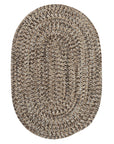 Carrington Tweed Modern Oval Outdoor Rugs