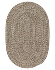 Carrington Tweed Modern Oval Outdoor Rugs