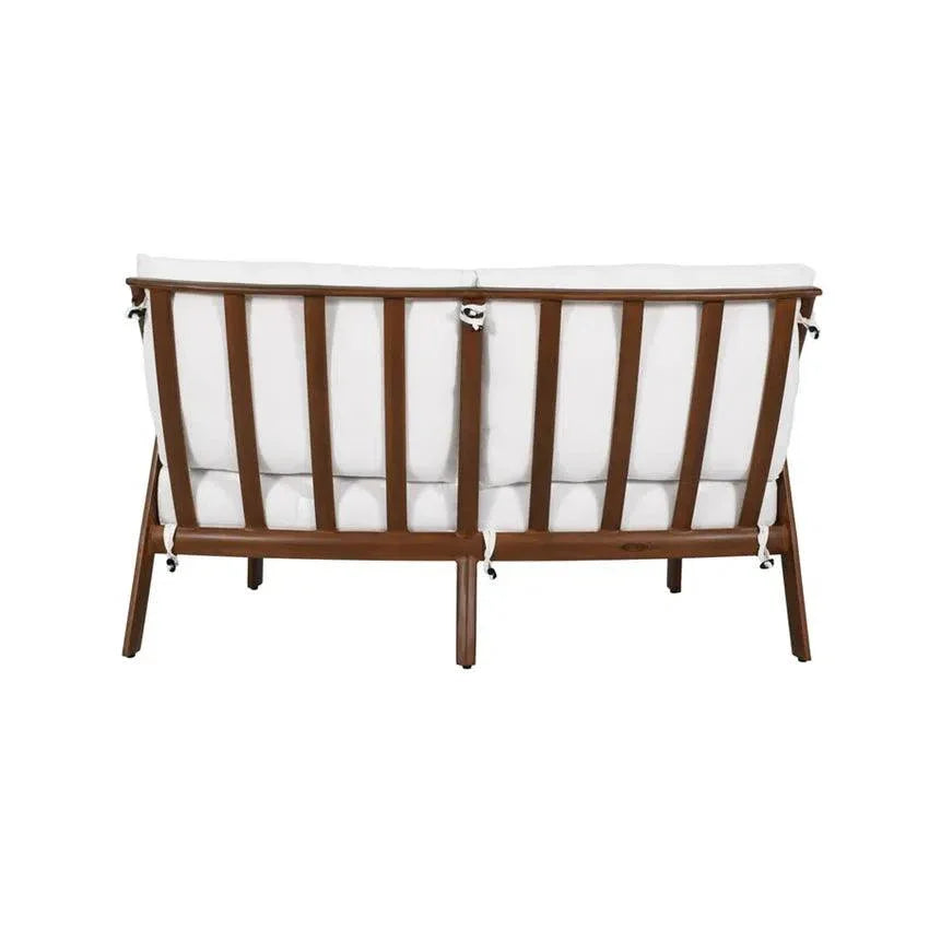 Castelle Castelle Berkeley Crescent Curved Outdoor Loveseat Deep