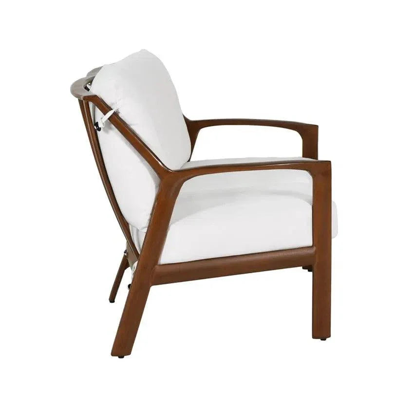 Castelle Castelle Berkeley Crescent Curved Outdoor Loveseat Deep