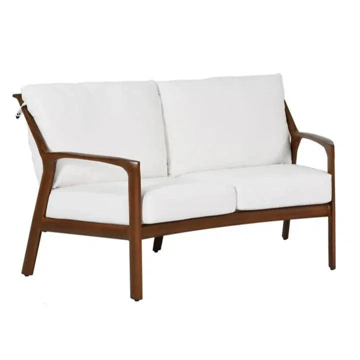 Castelle Castelle Berkeley Crescent Curved Outdoor Loveseat Deep