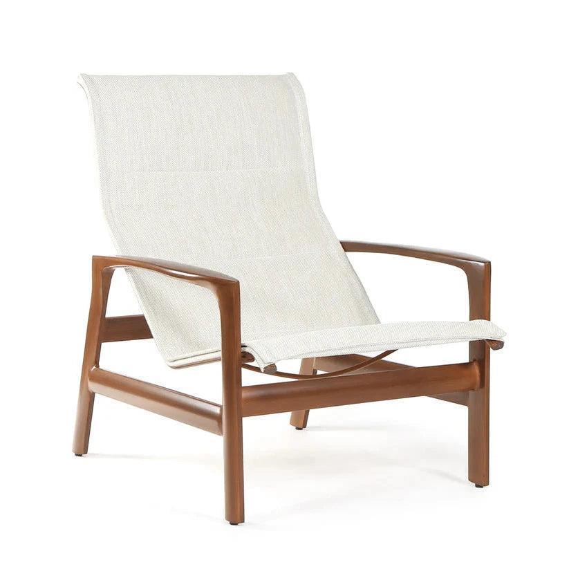 Castelle Castelle Berkeley Padded Sling Outdoor Lounge Chair Set