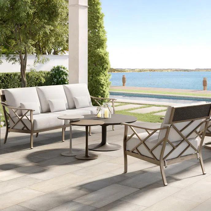 Castelle Castelle Tulip Round Outdoor Coffee Table