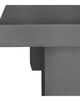 Cement Outdoor Dining Table Grey-Outdoor Dining Tables-Moe's Home-LOOMLAN