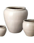 Ceramic Round Planter - LOOMLAN - Emissary - Planters