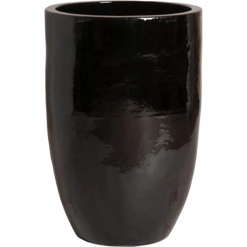 Emissary Ceramic Round Tall Planter