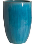 Emissary Ceramic Round Tall Planter