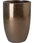 Emissary Ceramic Round Tall Planter