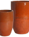 Emissary Ceramic Round Tall Planter