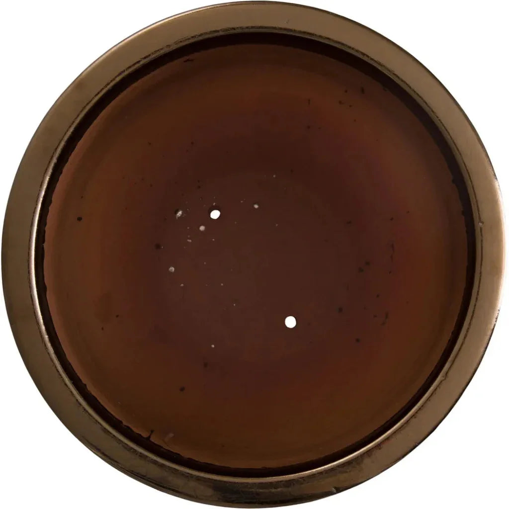 Emissary Ceramic Round Tall Planter