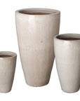 Ceramic Tall Round Planter
