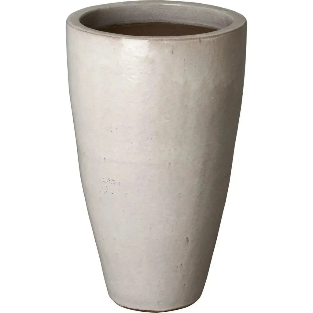 Emissary Ceramic Tall Round Planter