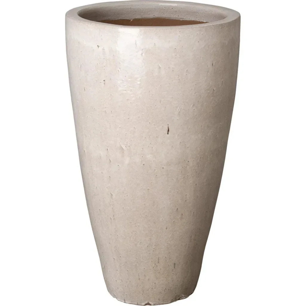 Emissary Ceramic Tall Round Planter