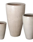 Emissary Ceramic Tall Round Planter