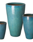 Emissary Ceramic Tall Round Planter