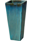 Emissary Ceramic Tall Square Planter