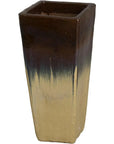 Emissary Ceramic Tall Square Planter