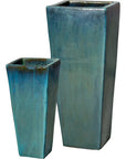 Emissary Ceramic Tall Square Planter