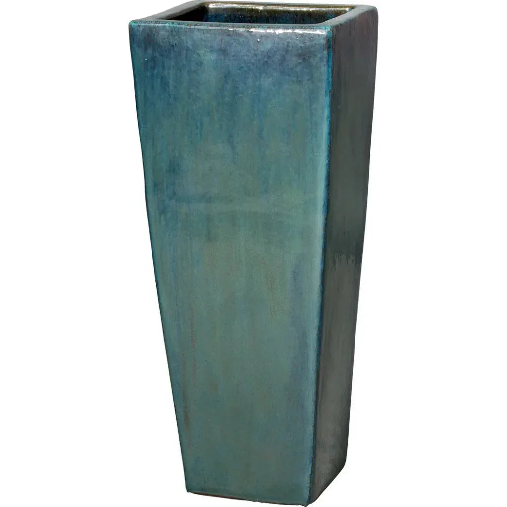 Emissary Ceramic Tall Square Planter