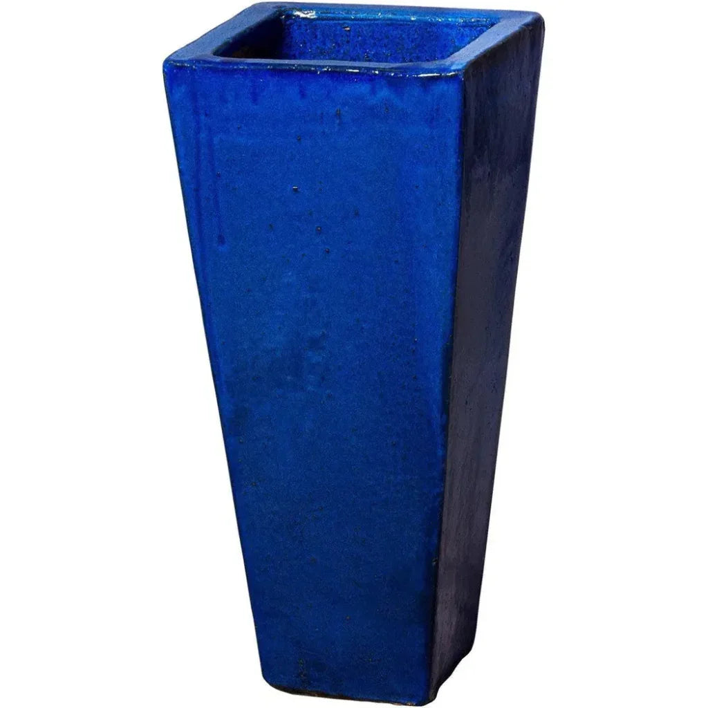 Emissary Ceramic Tall Square Planter