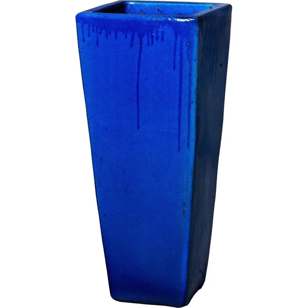 Emissary Ceramic Tall Square Planter