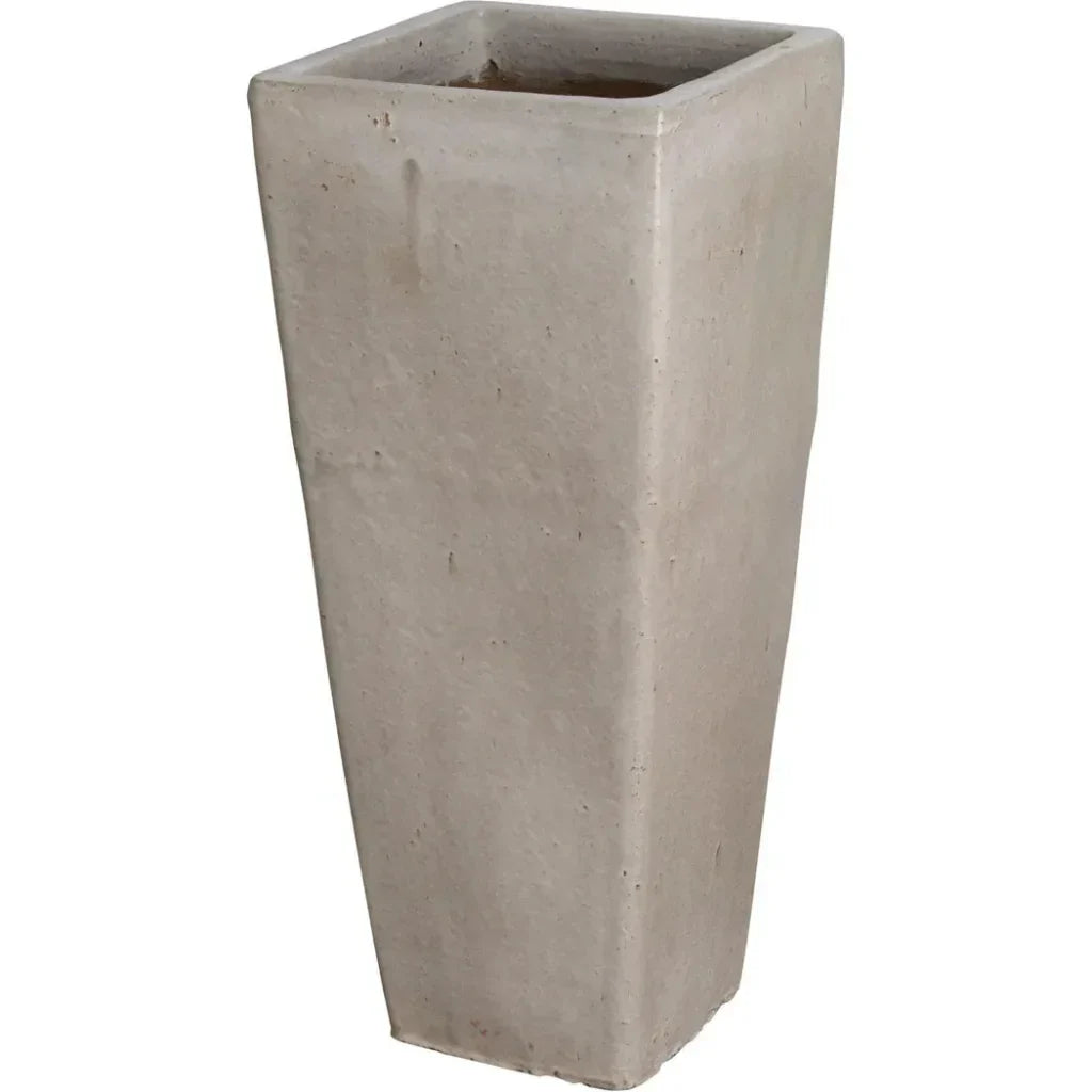 Emissary Ceramic Tall Square Planter