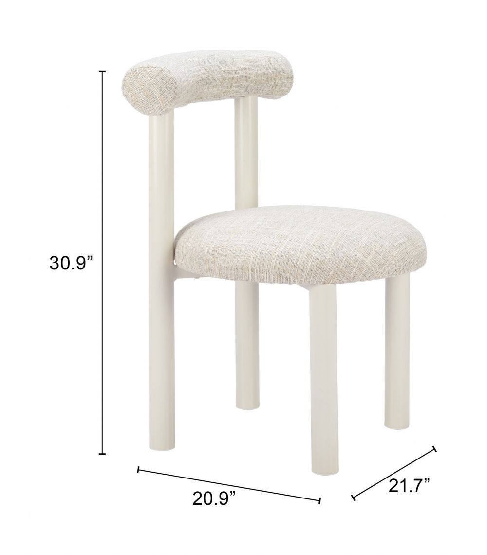 Zuo Modern Ceres Fabric Outdoor Dining Chair