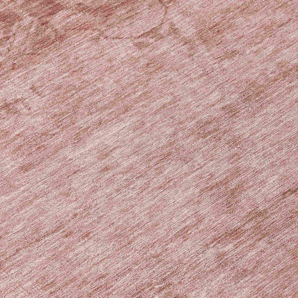 LOOMLAN Rugs Charix Pink Washable Indoor-Outdoor Rug