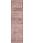 LOOMLAN Rugs Charix Pink Washable Indoor-Outdoor Rug