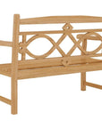 Chelsea 2-Person Teak Outdoor Bench-Outdoor Benches-HiTeak-LOOMLAN